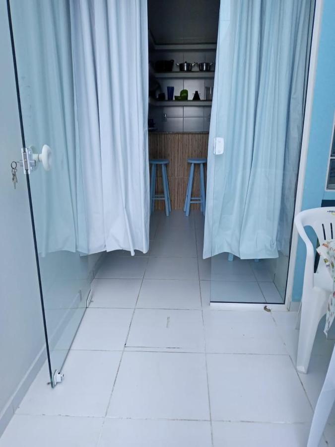 Kitinet Da Casa Azul Praia Das Toninhas 乌巴图巴 外观 照片