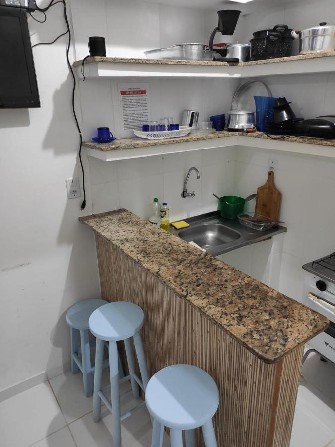 Kitinet Da Casa Azul Praia Das Toninhas 乌巴图巴 外观 照片